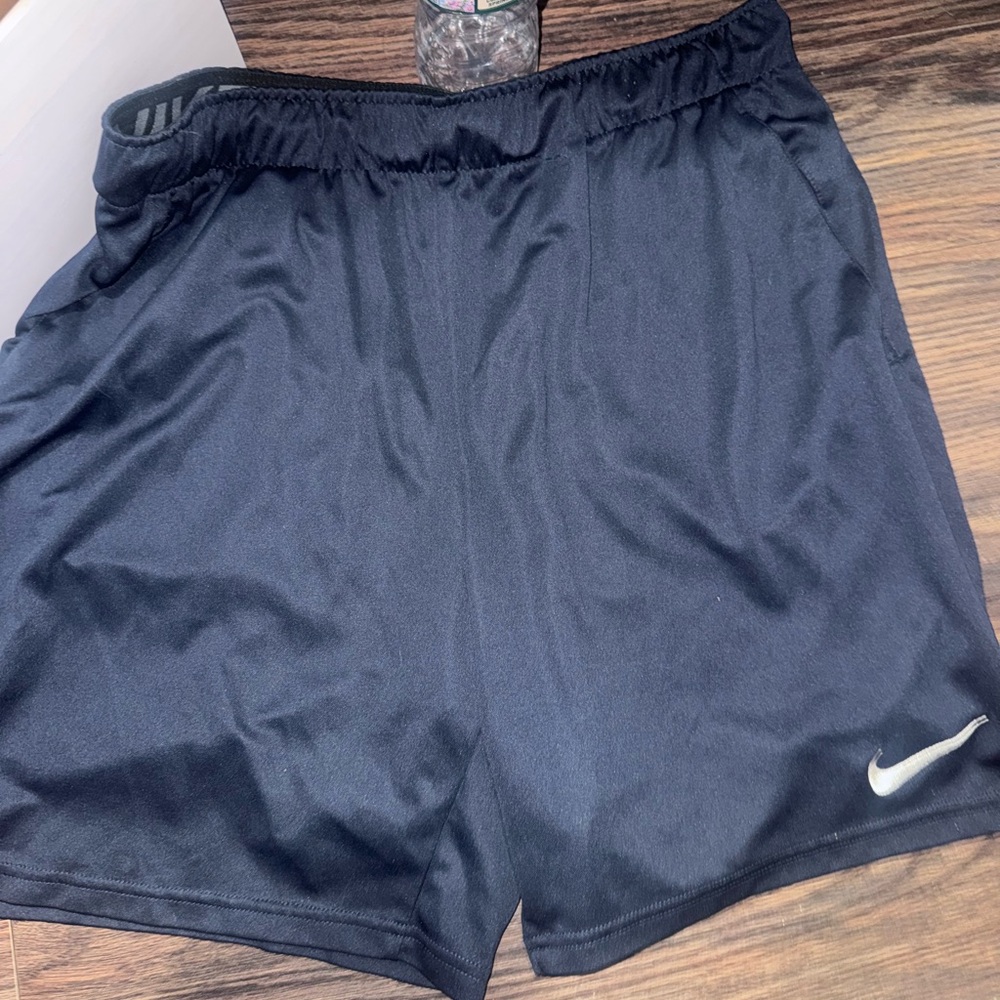 Nike navy Athletic Shorts